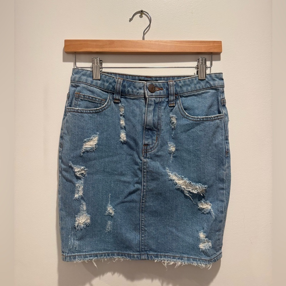 Urban Outfitters BDG Distressed Denim Skirt XS